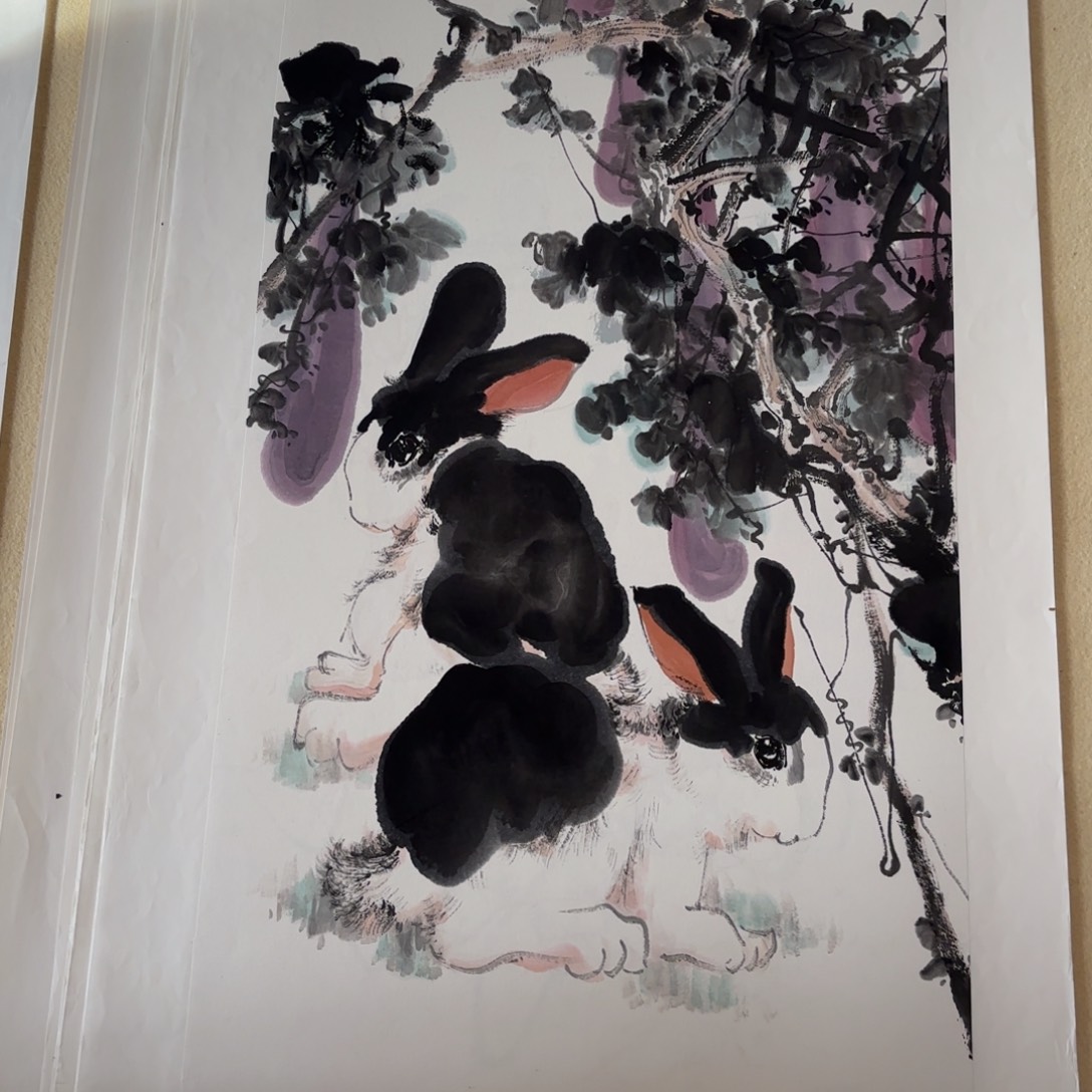 国画国画作品陆远华画芯3尺