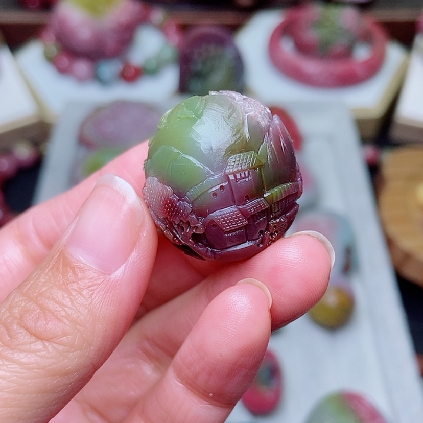 【闪购商品】未镶嵌玛瑙/玉髓珠宝半成品哇***姐盐源玛瑙定制