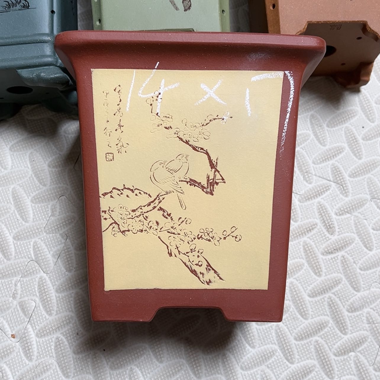 【闪购商品】紫砂花盆6****4周之夏精品紫砂花盆