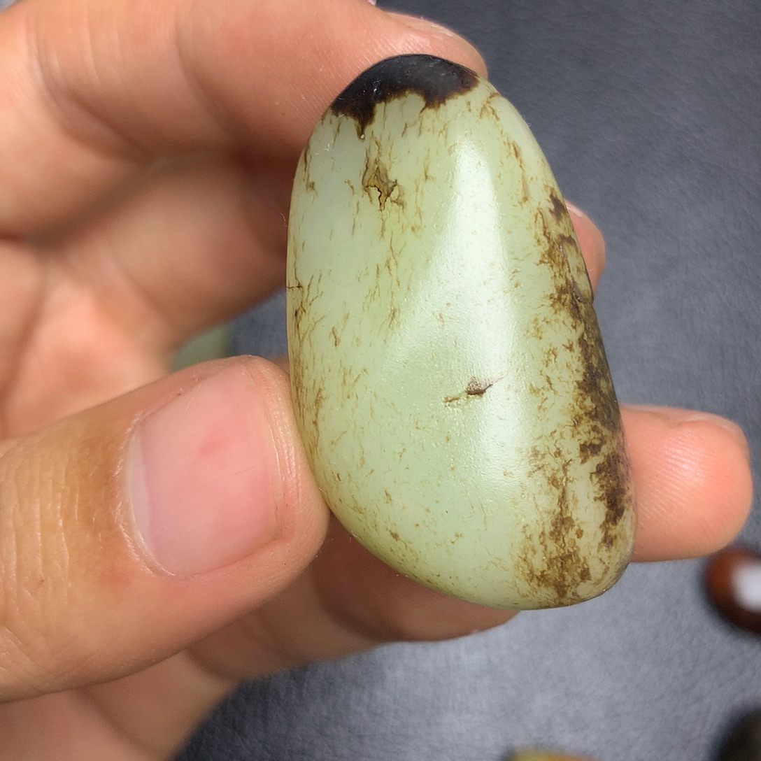 和田玉未镶嵌摆件