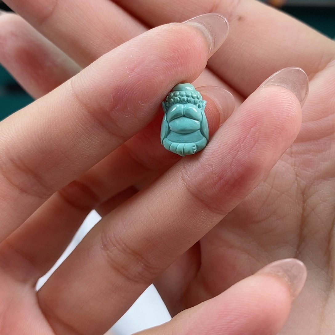 绿松石珠宝奇石未镶嵌