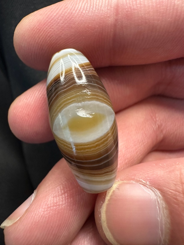 藏系到代缠丝玛瑙珠