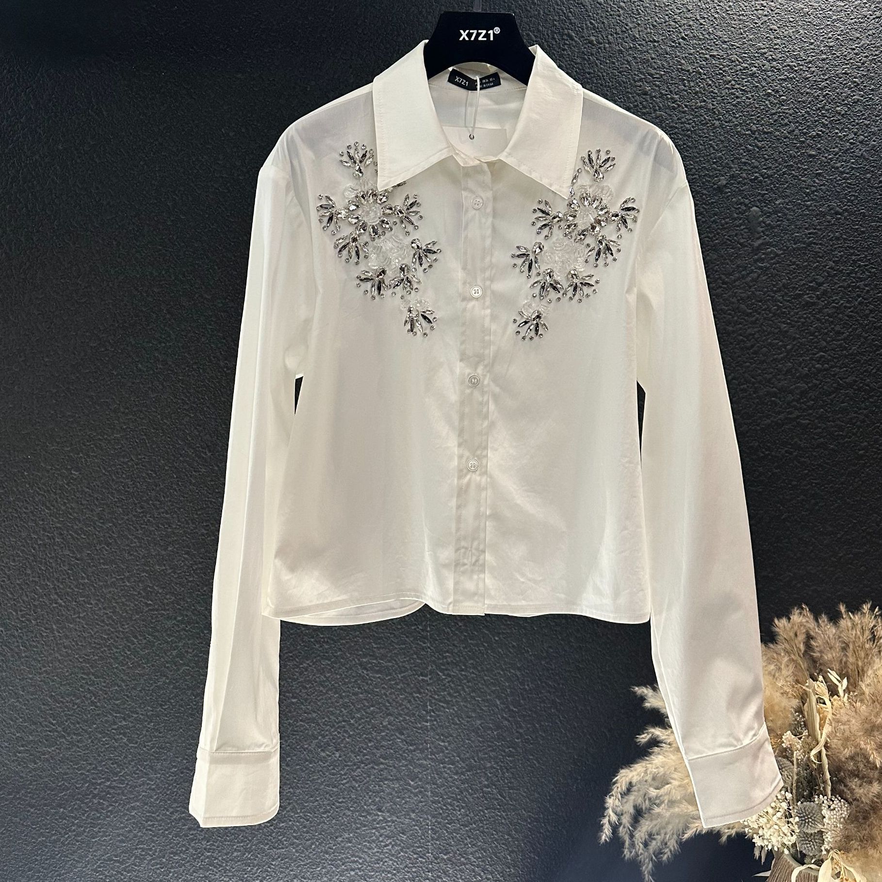 《高级定制》设计师款花钻衬衫