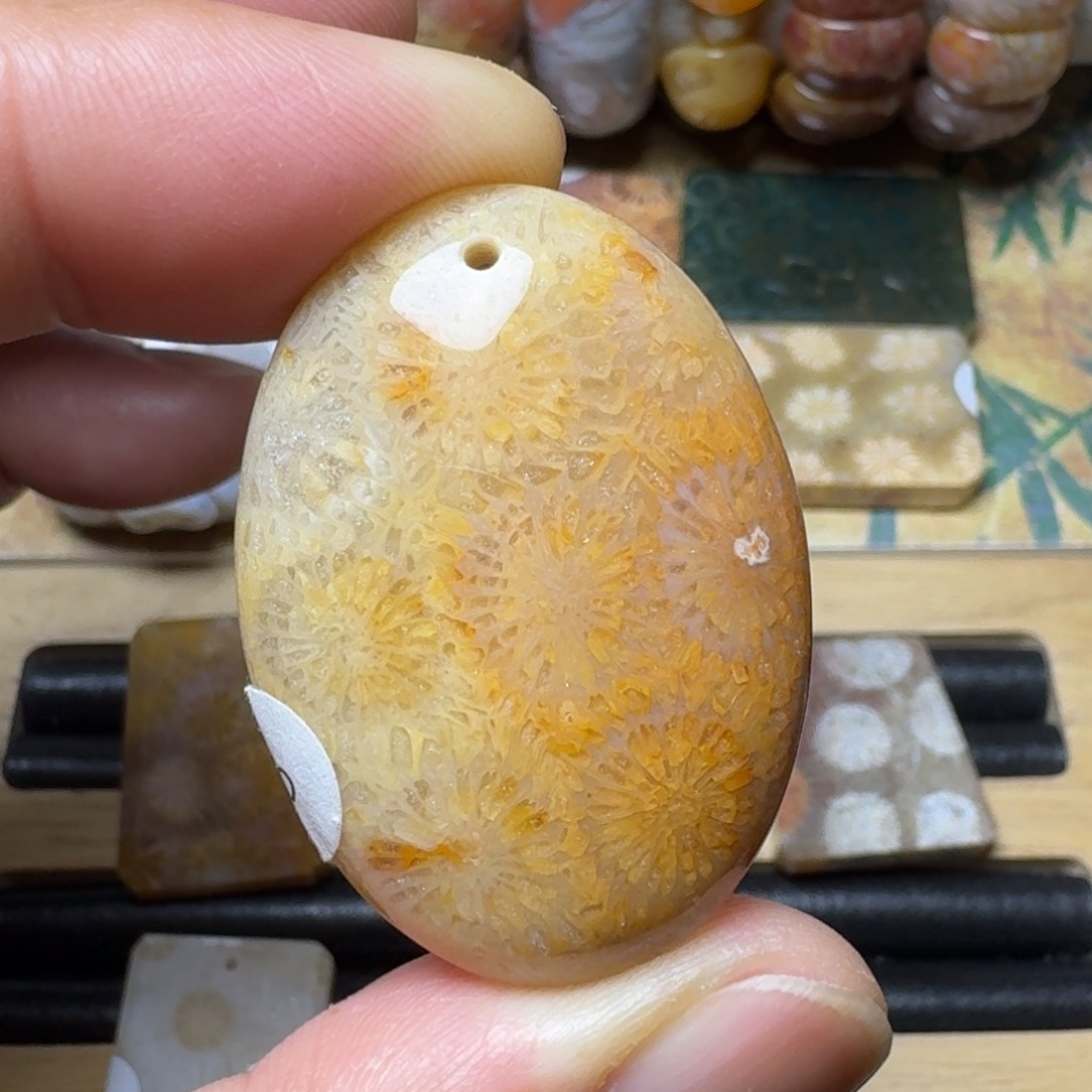 硅化玉天然有机玉石保真色未镶嵌