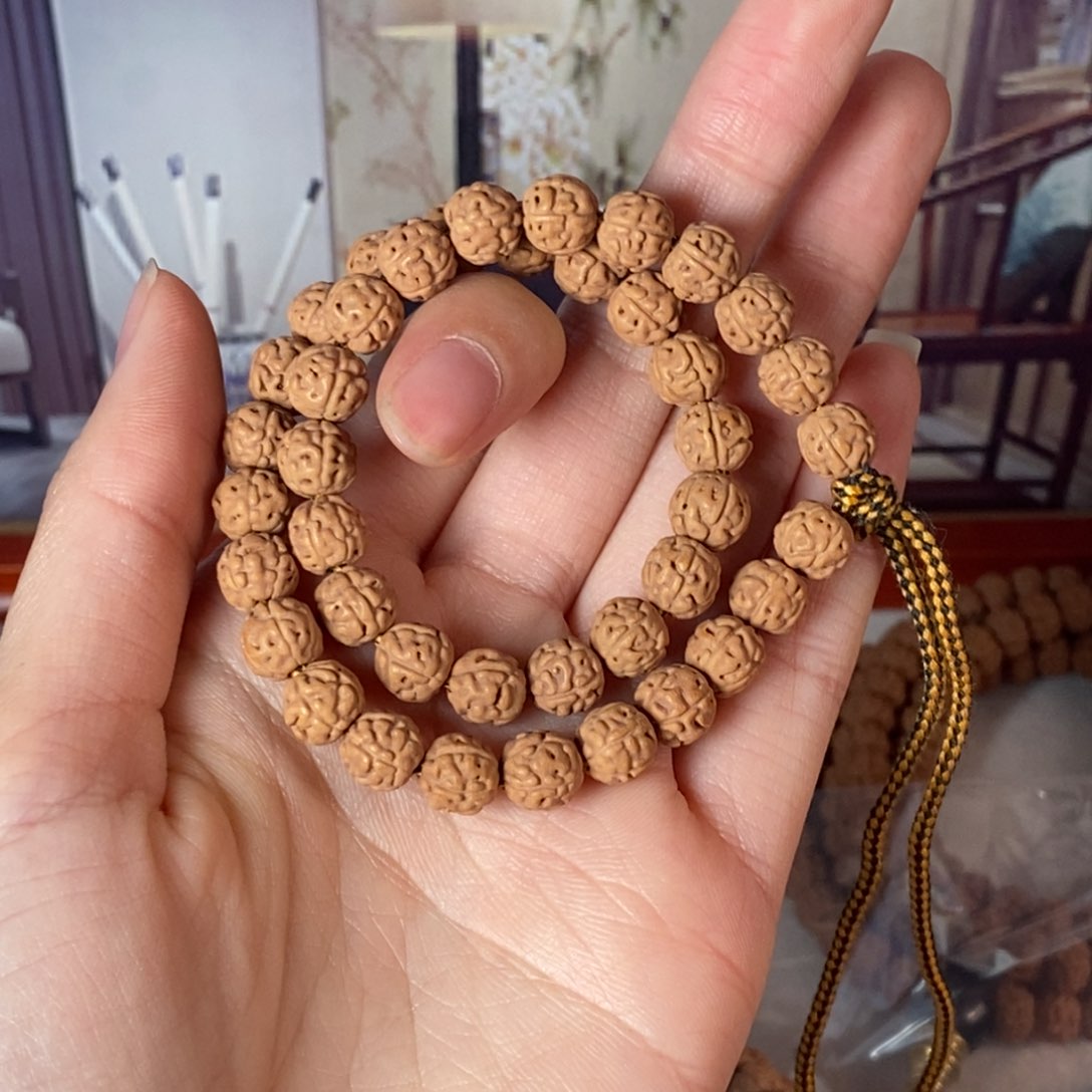 吊坠金刚菩提28号饕餮纹手持卡7+