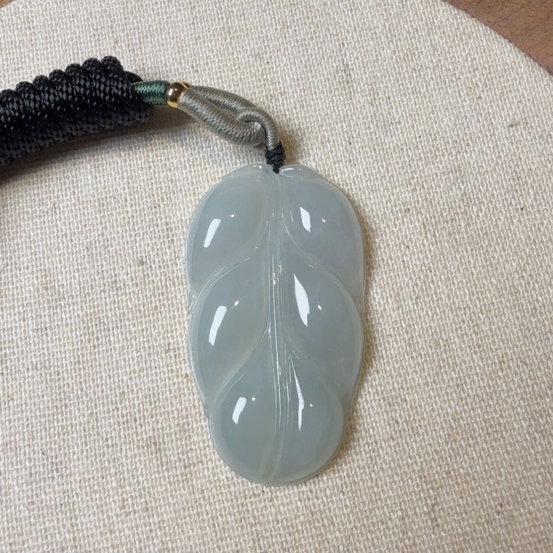 翡翠裸石翡翠福利叶子
