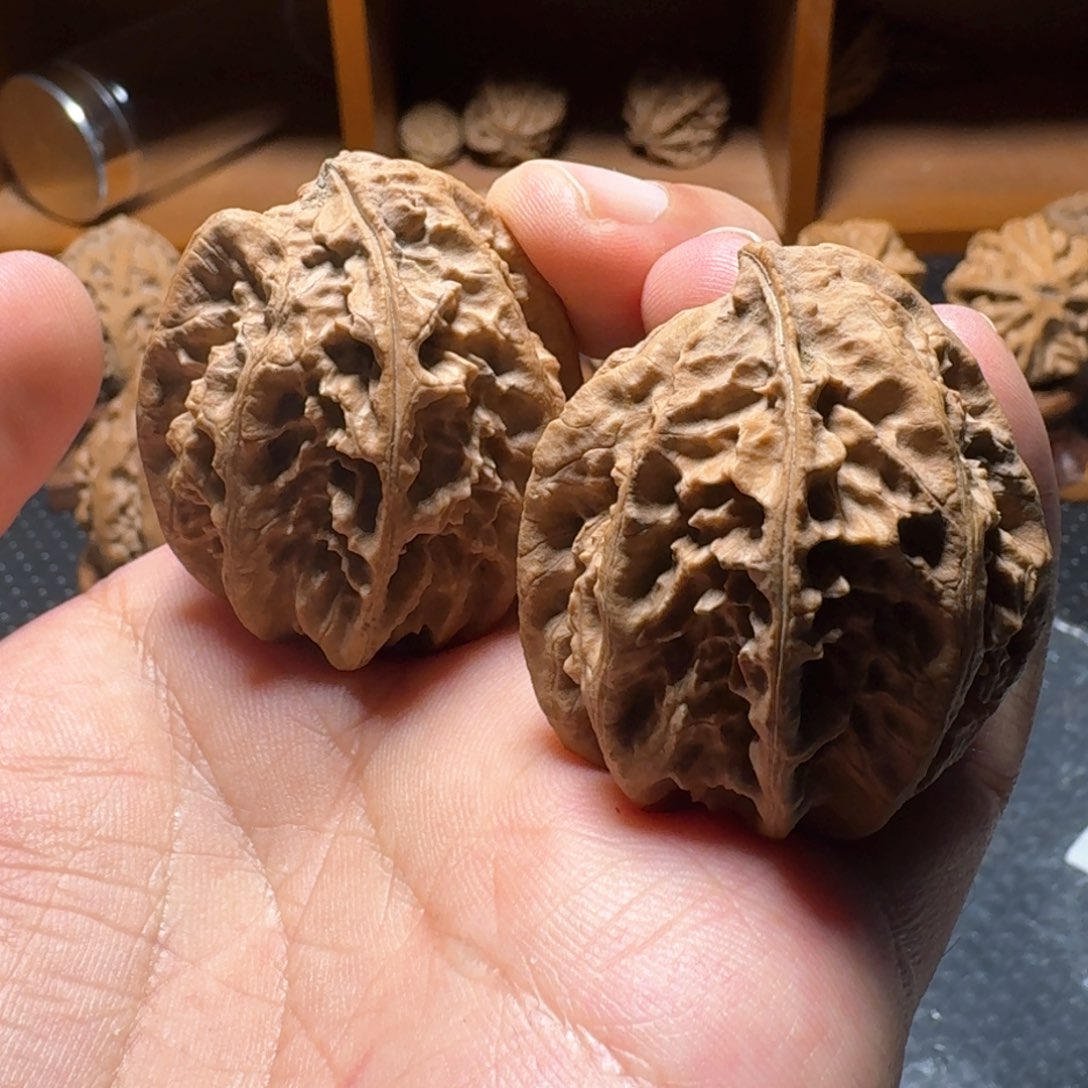 文玩核桃把件鹰嘴