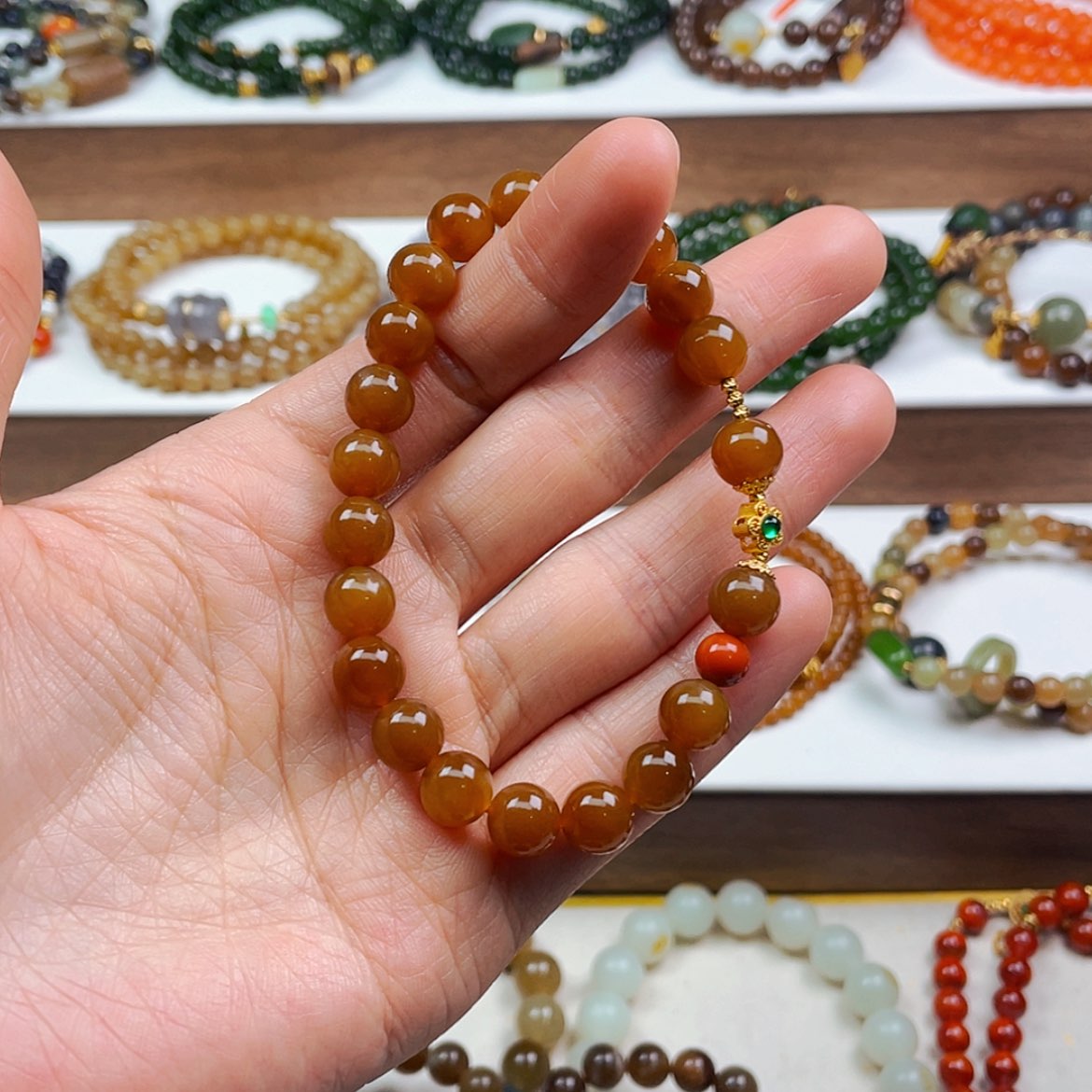 【闪购商品】和田玉未镶嵌手串