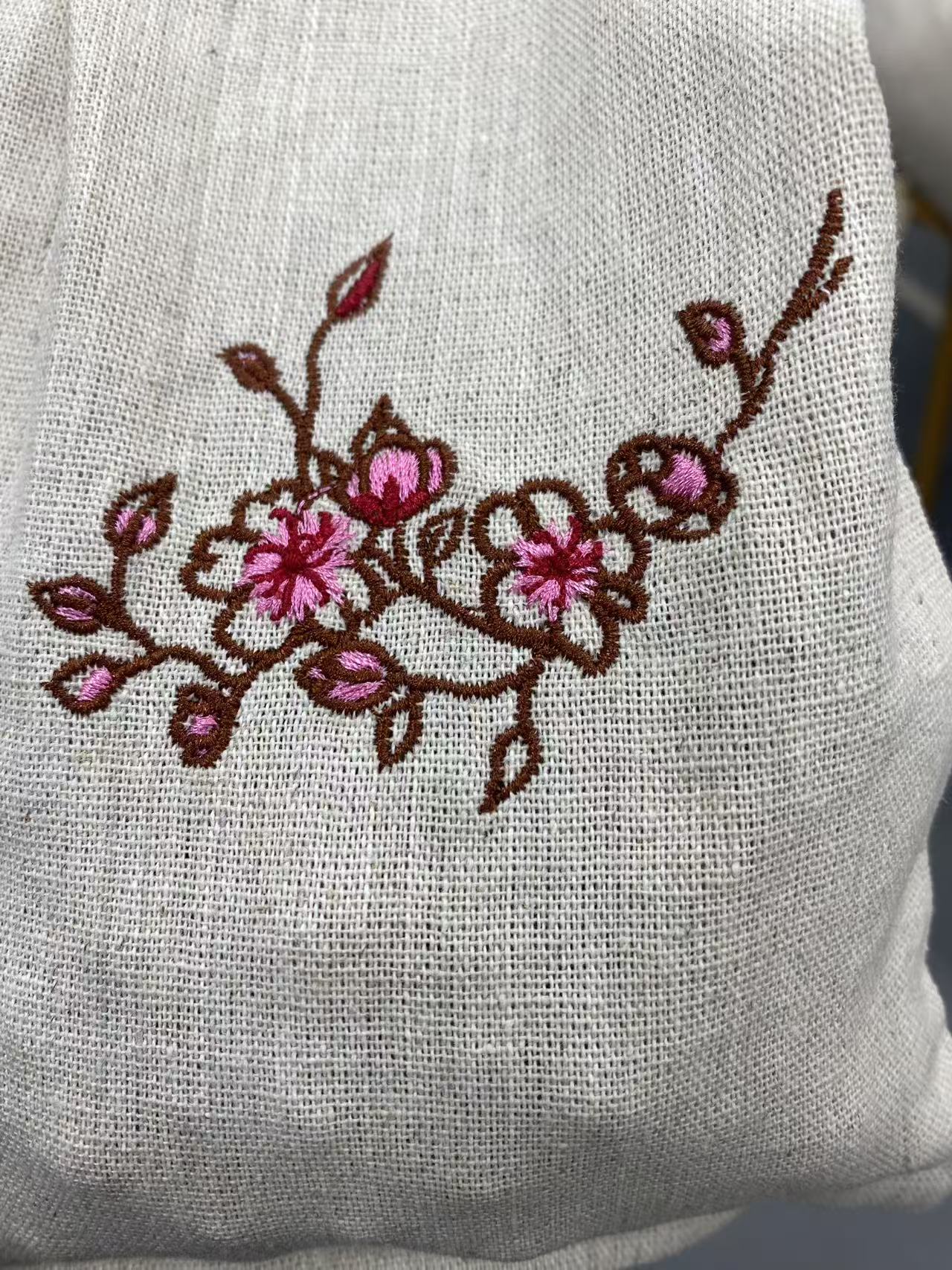 非遗手工艺 刺绣款 筋络袋