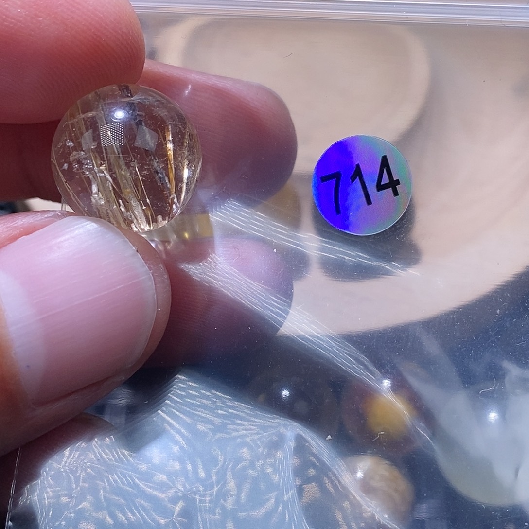 子***妈发晶手链未镶嵌天然水晶