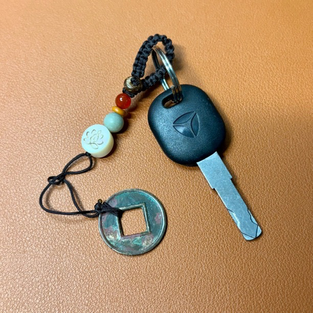 DIY车钥匙挂饰直播间沟通后下单