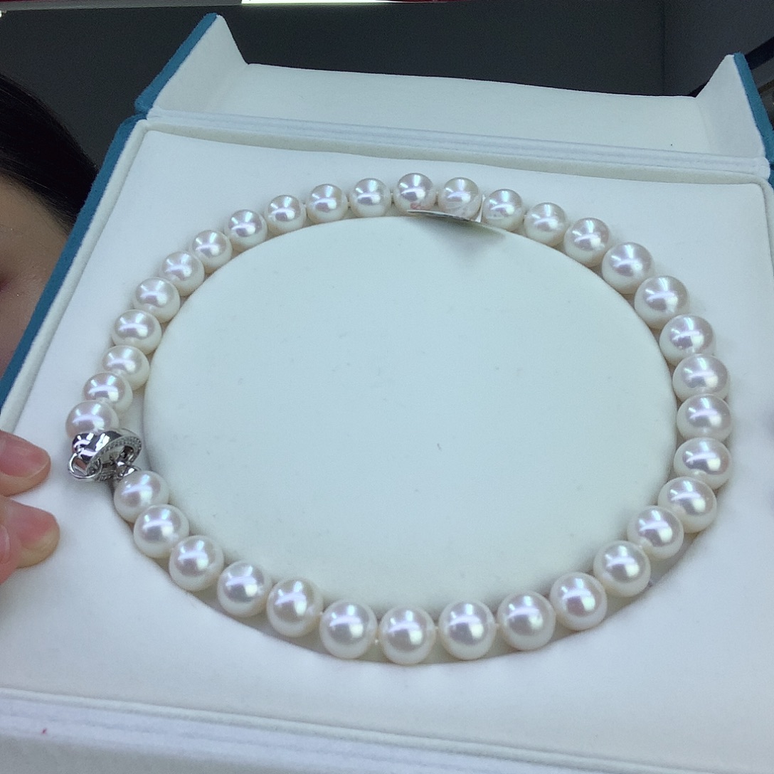 阿***L颈饰未镶嵌淡水珍珠无核12-14