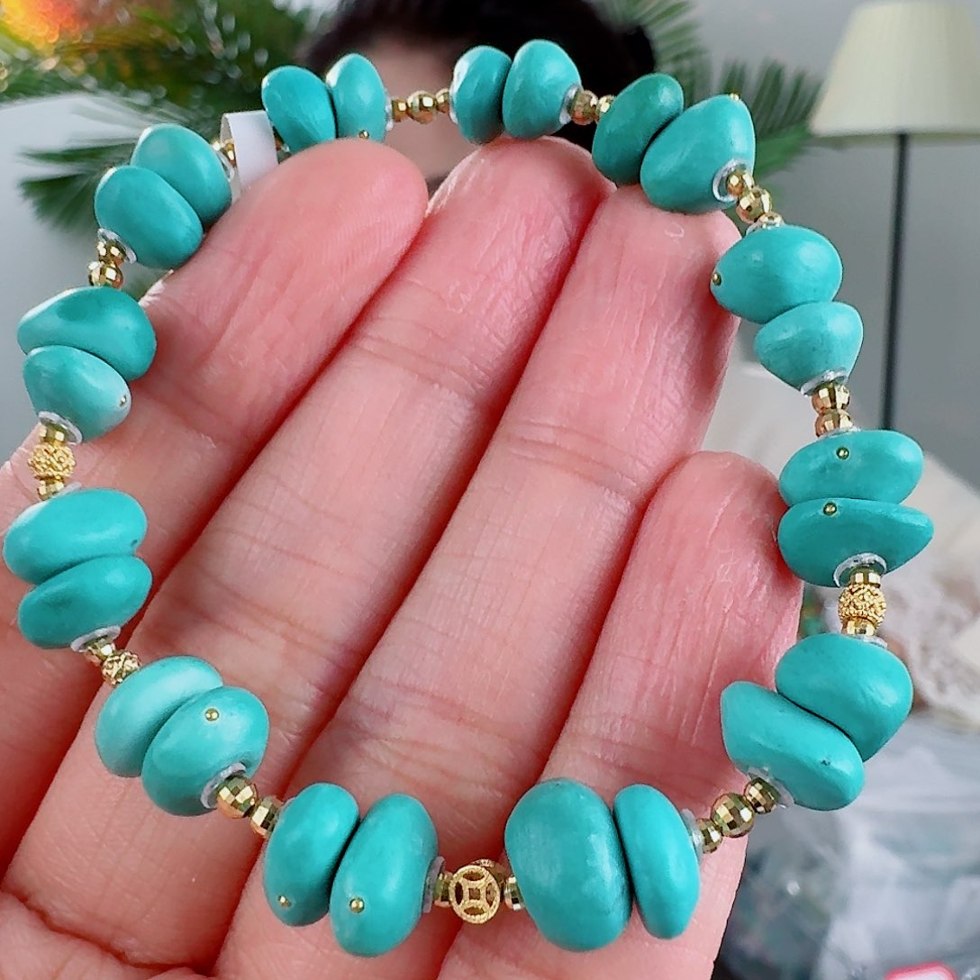 绿松石珠宝奇石未镶嵌