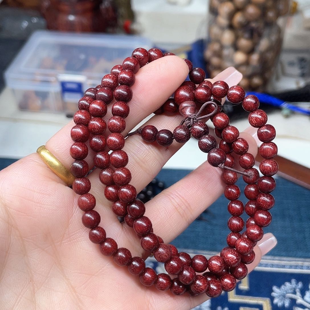 维腊木（绿檀）无事牌