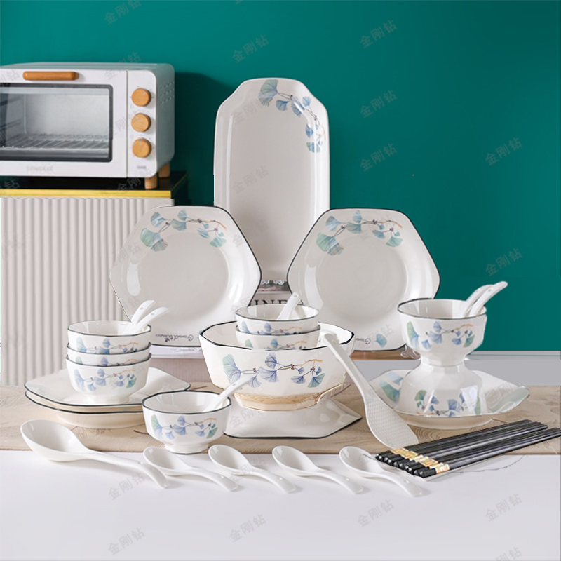 【新年换新瓷】美好时光新六角盘40件套