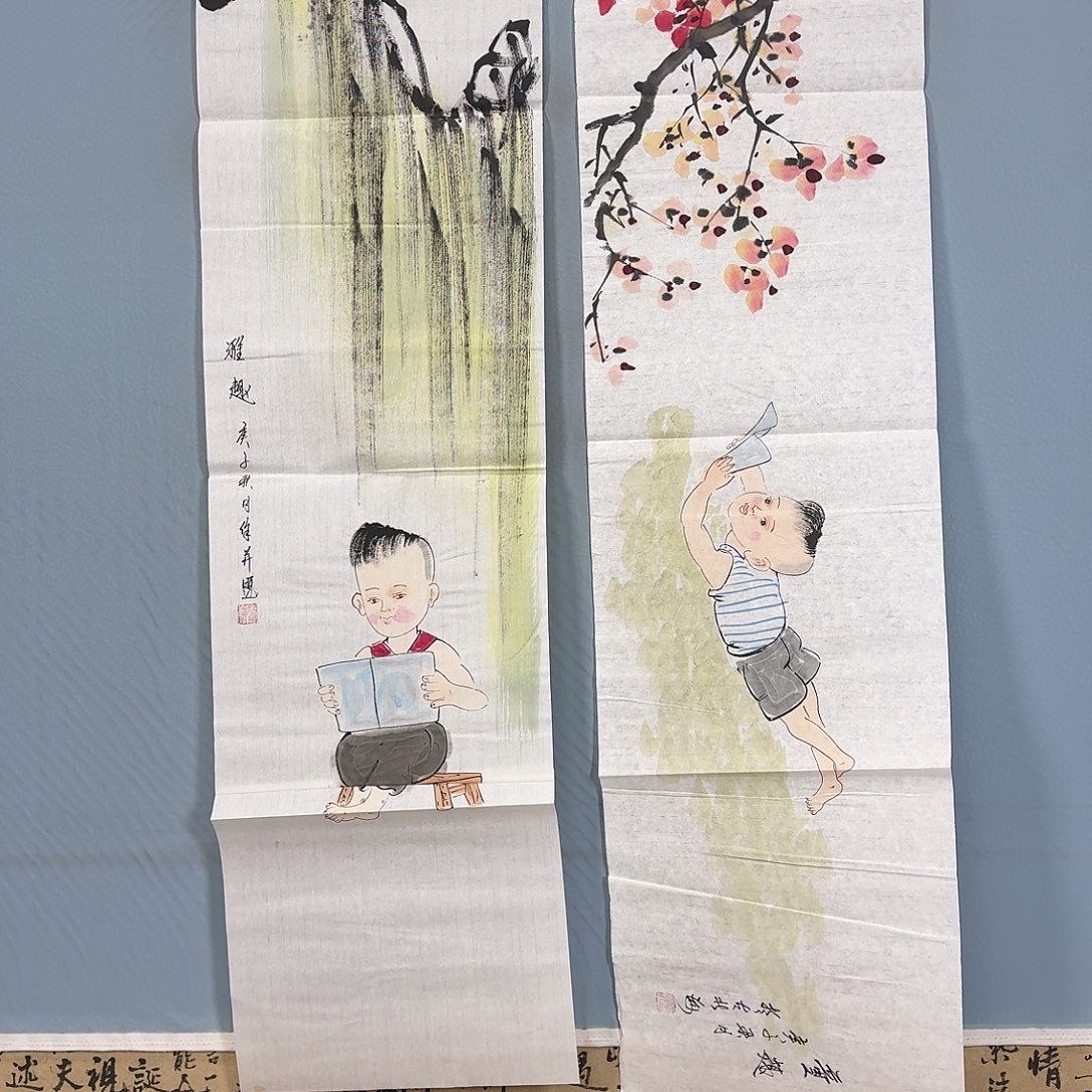 国画1422 牡丹仙子好可爱