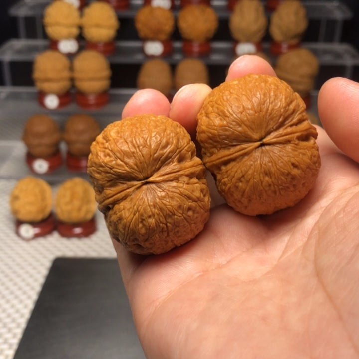 文玩核桃把件7鹦鹉元宝