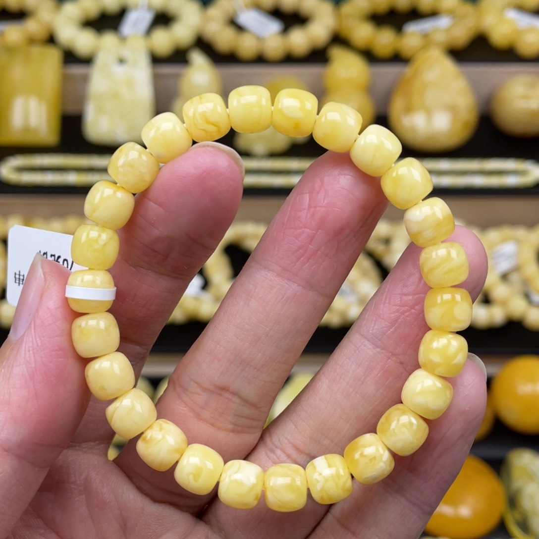 琥珀裸石未镶嵌琥珀蜜蜡