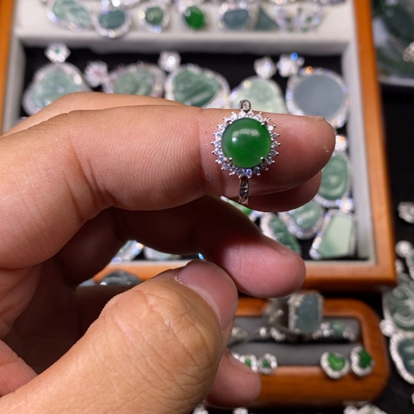 【闪购商品】翡翠颈饰未镶嵌天然