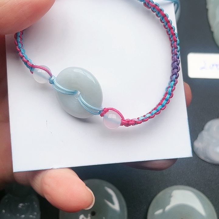 翡翠手链未镶嵌手绳