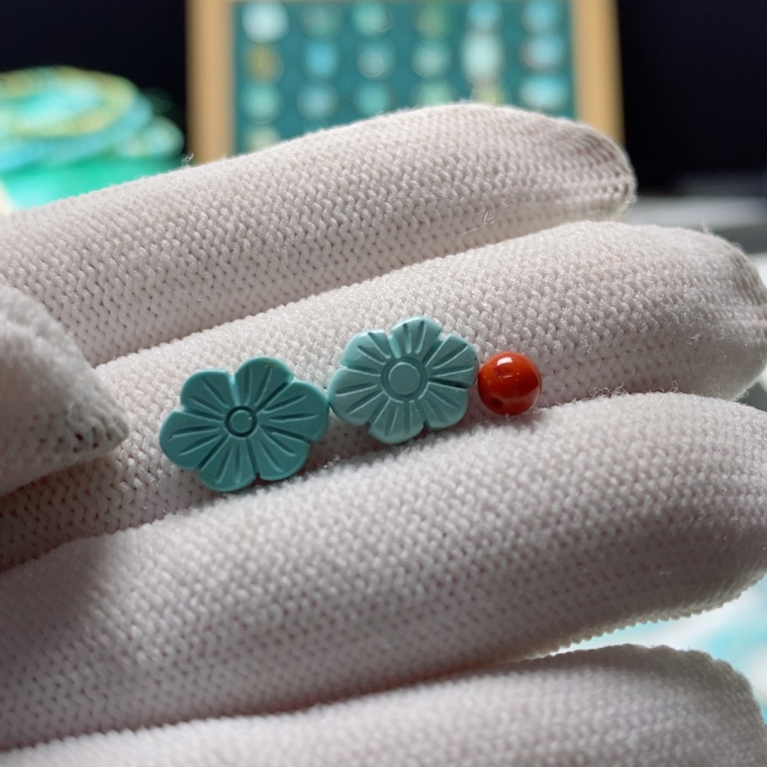 南红玛瑙颈饰未镶嵌