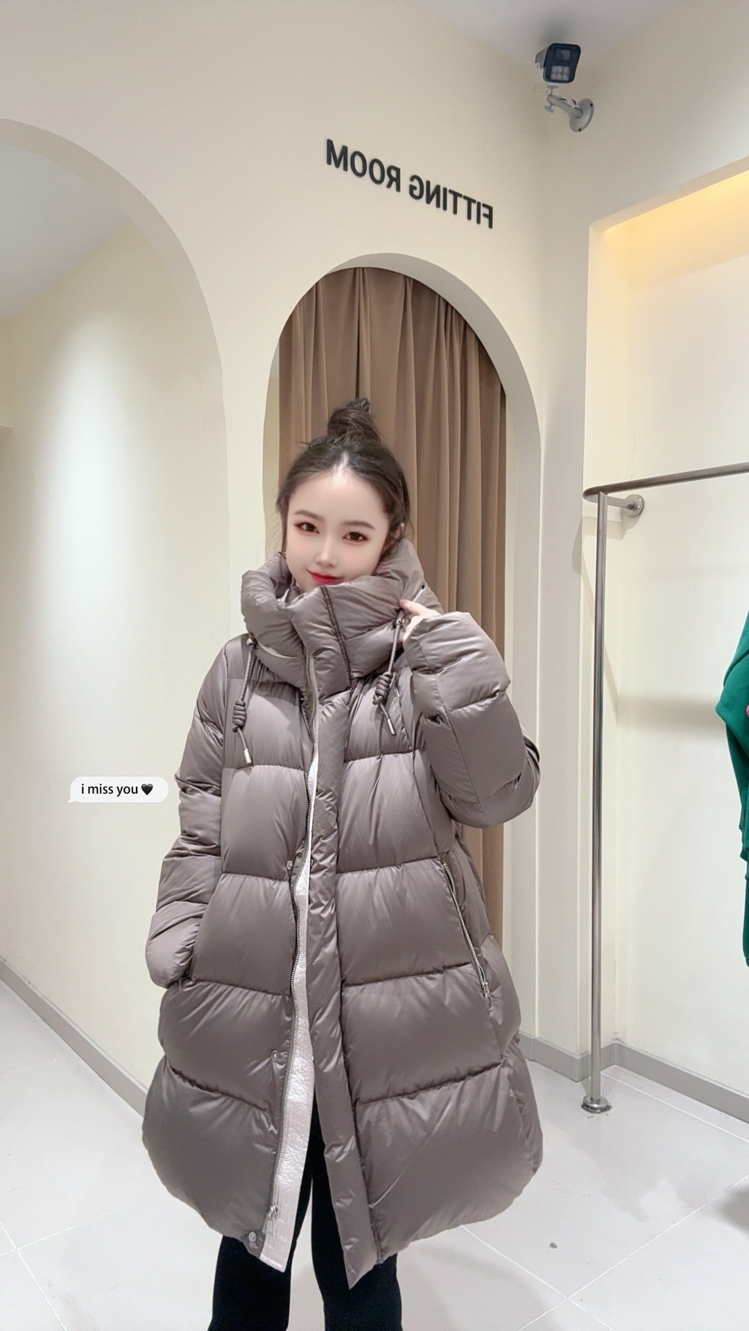 大观欧货时尚百搭纯色简约加厚外套