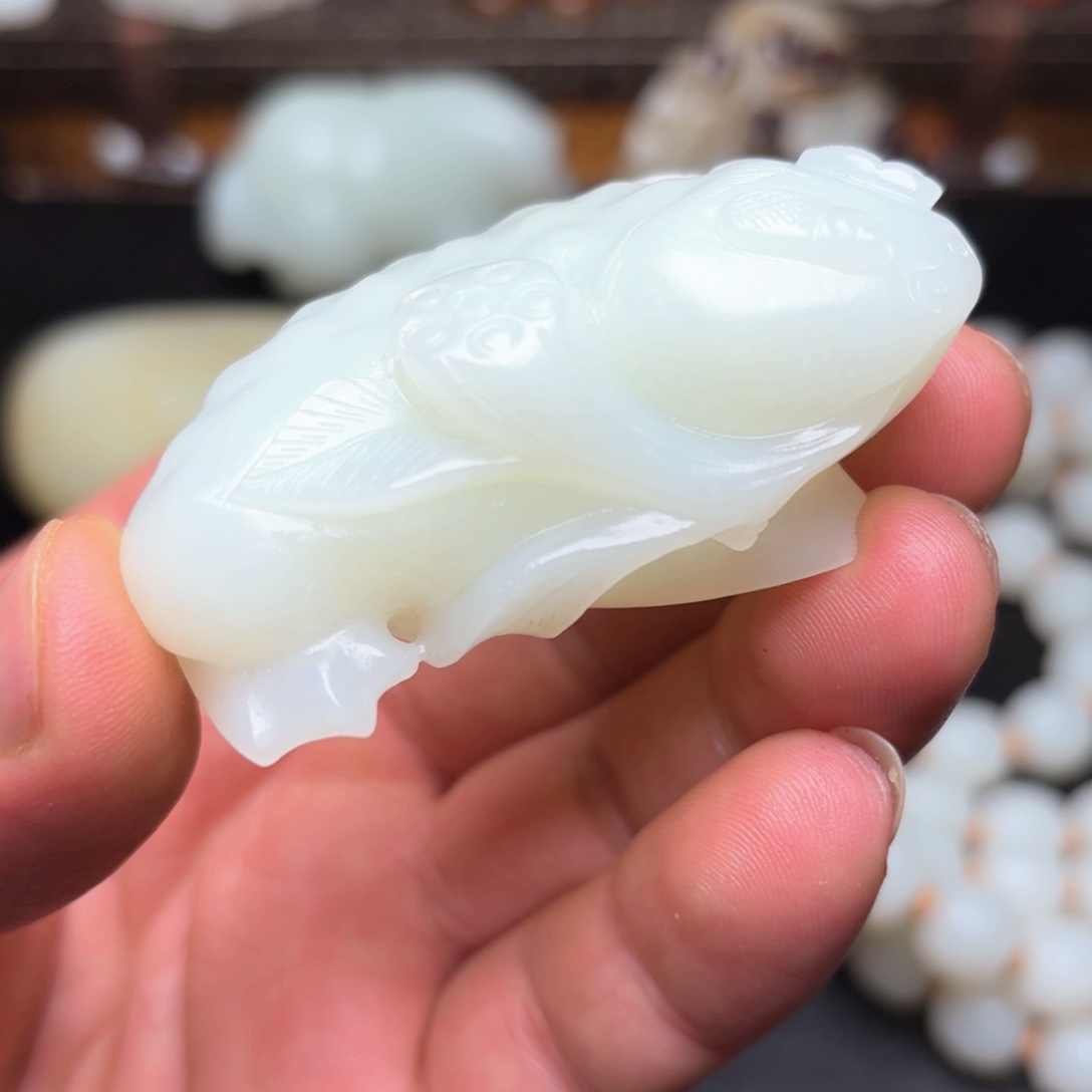 和田玉挂件未镶嵌