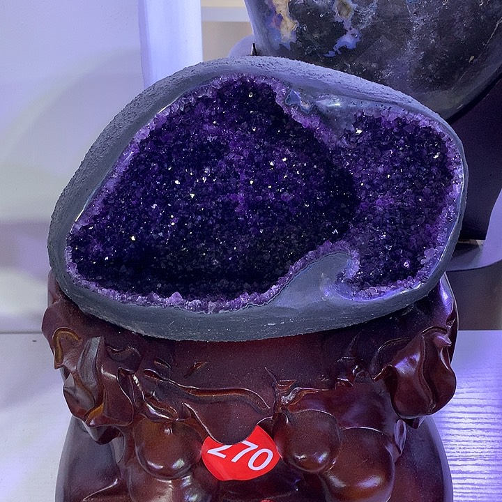 未镶嵌大型摆件（非配饰）紫晶