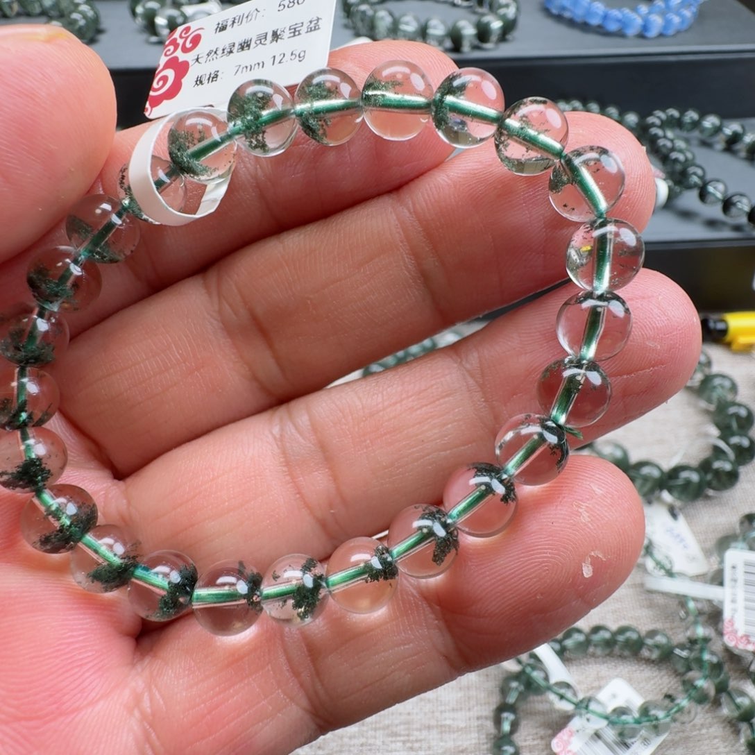 水晶手链未镶嵌天然