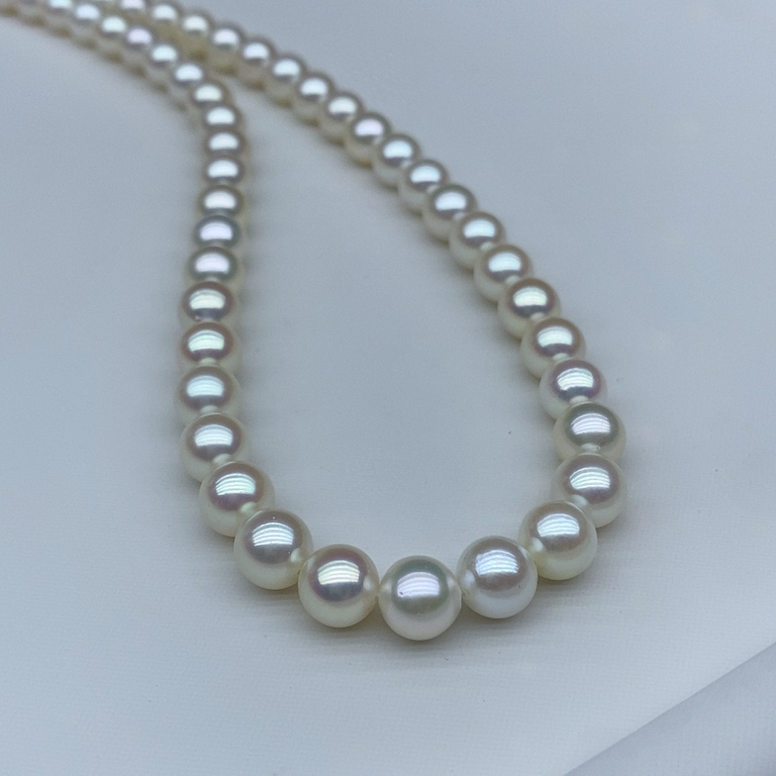 海水珍珠颈饰银S925镶嵌