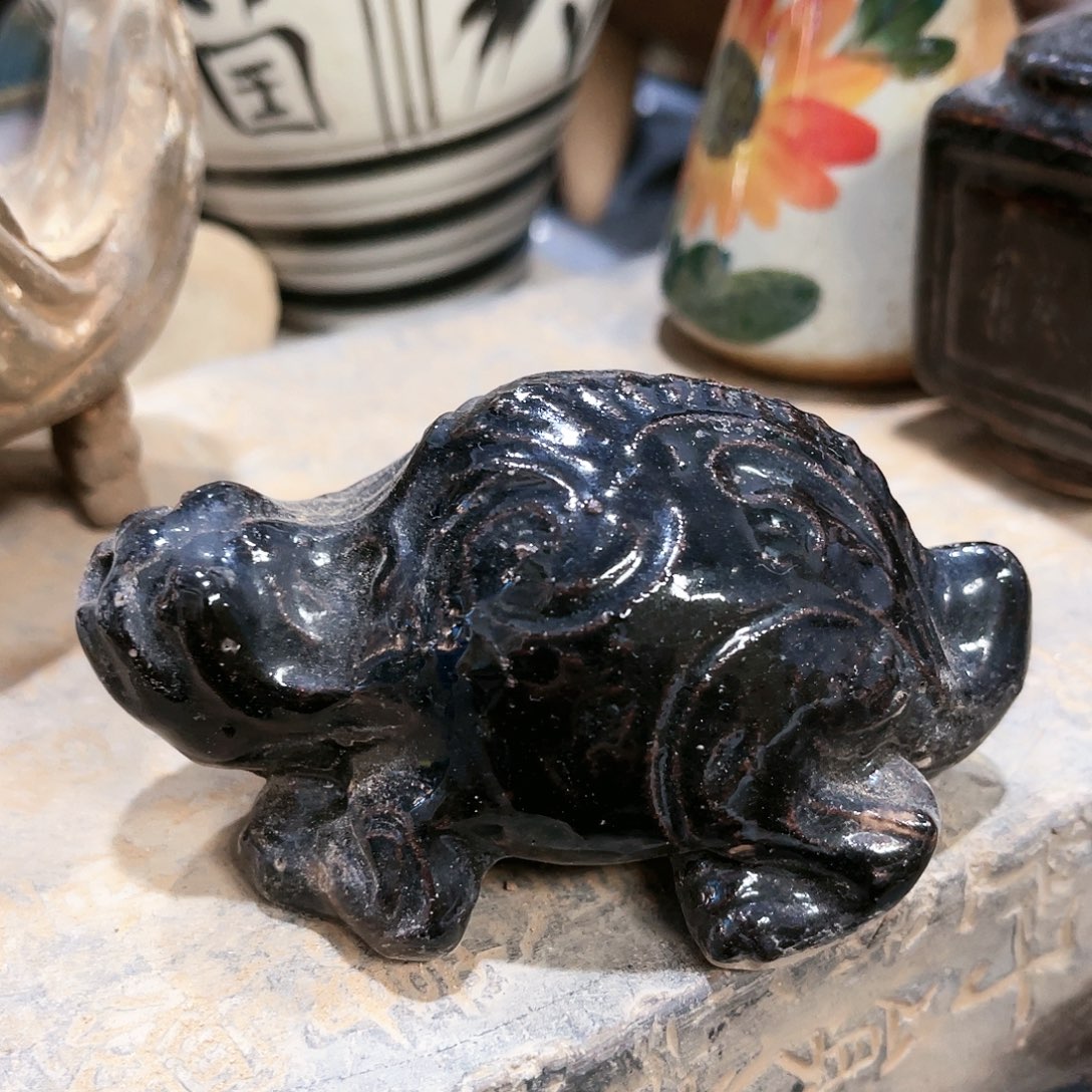 瓦当摆件摆件茶桌茶台陶瓷