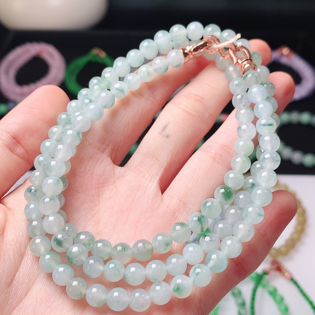 翡翠未镶嵌手链翡翠