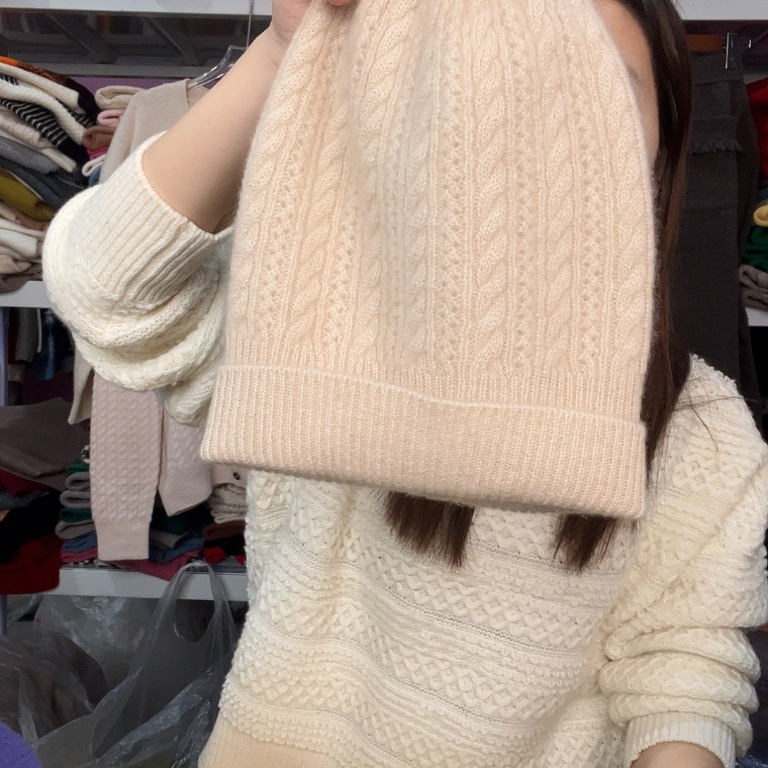 纯羊绒帽子不退换