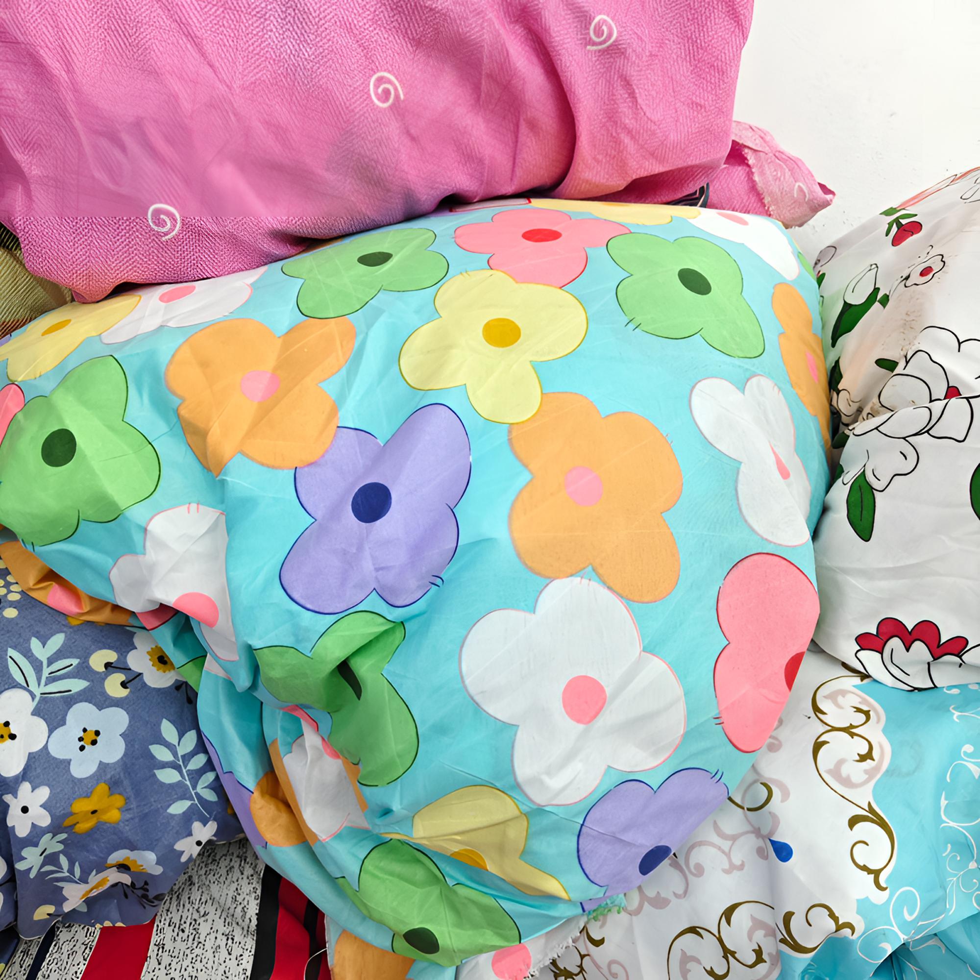 混纺，瑕疵大布头#花形布头