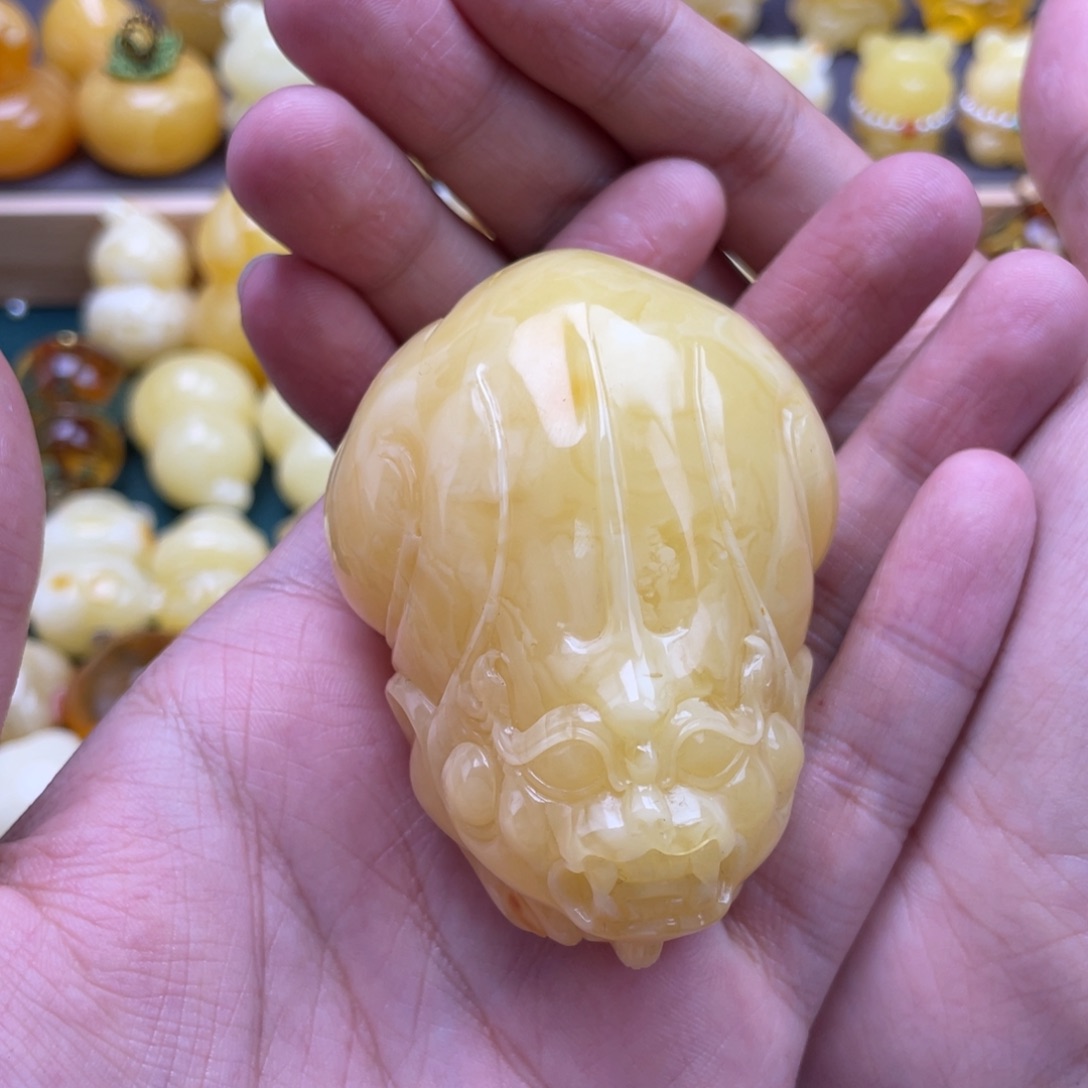 琥珀未镶嵌裸石蜜蜡