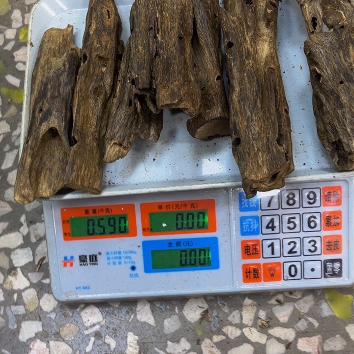 传***承沉香碎屑沉香白棋590 克