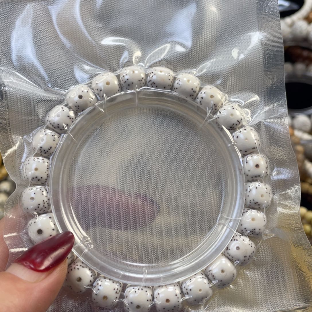 星月菩提吊坠脱脂老型手串一物一图