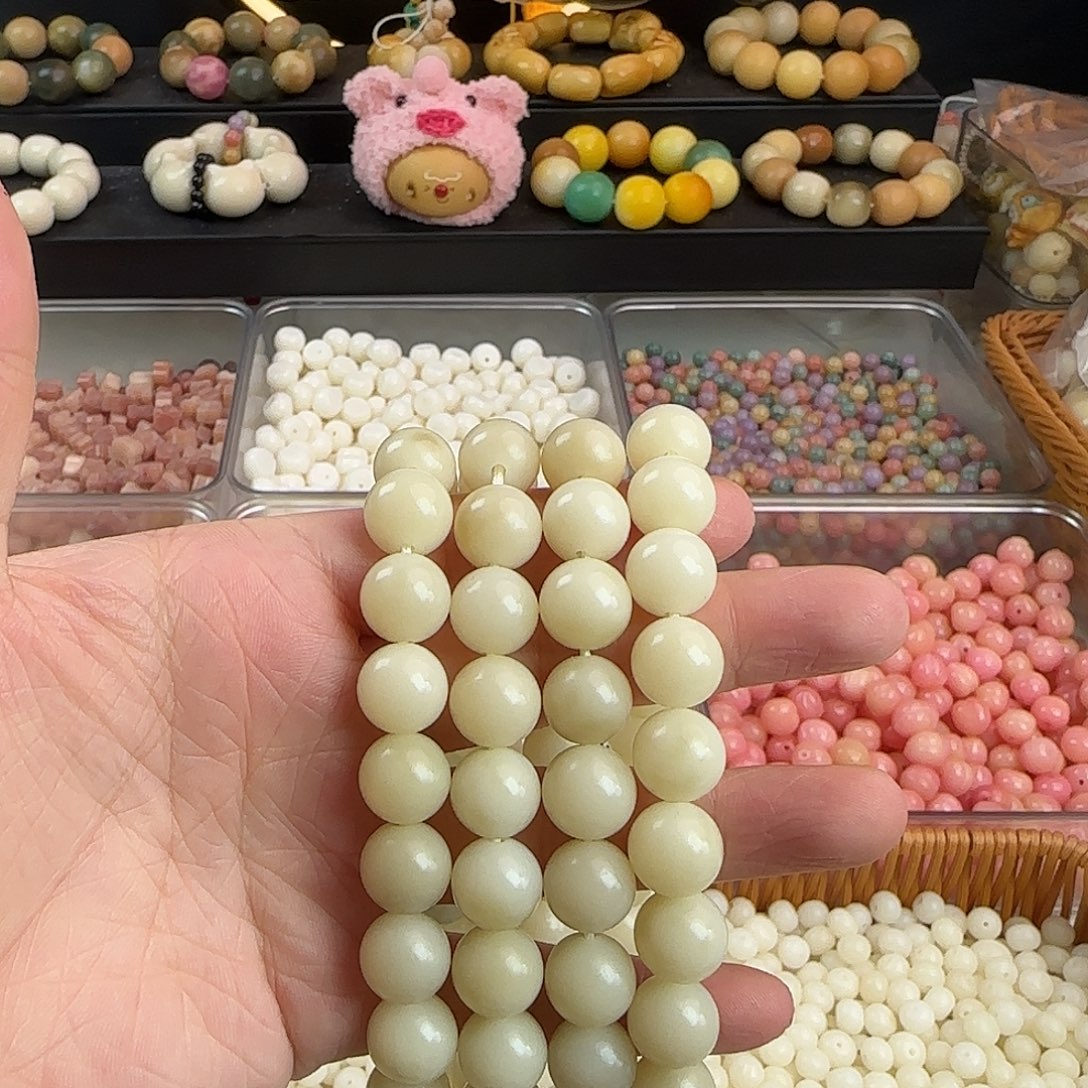 菩提根/象牙果手串卡11.5圆110颗