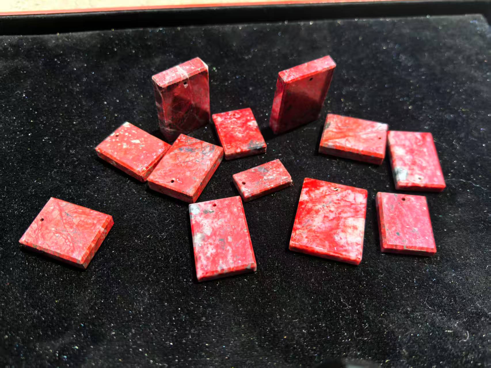 天然辰砂天然辰砂原石无事牌