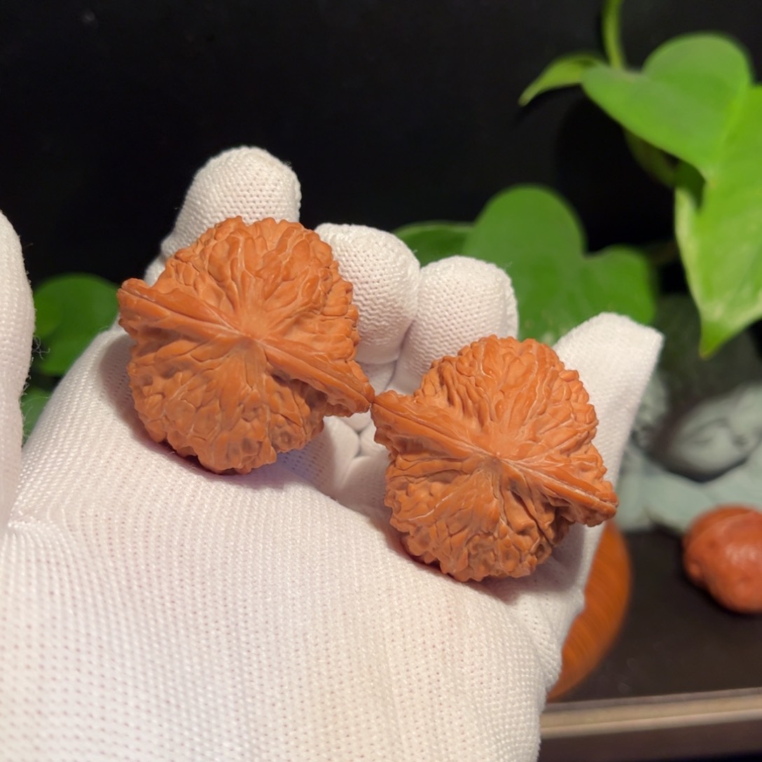 【闪购商品】文玩核桃把件磨盘全品40