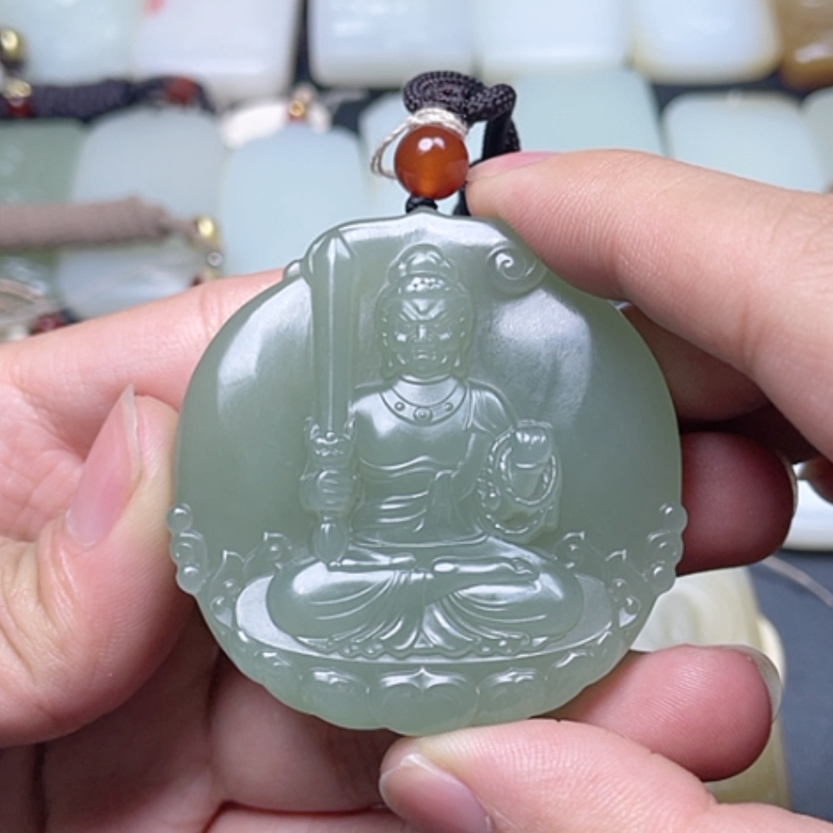 【闪购商品】颈饰未镶嵌和田玉