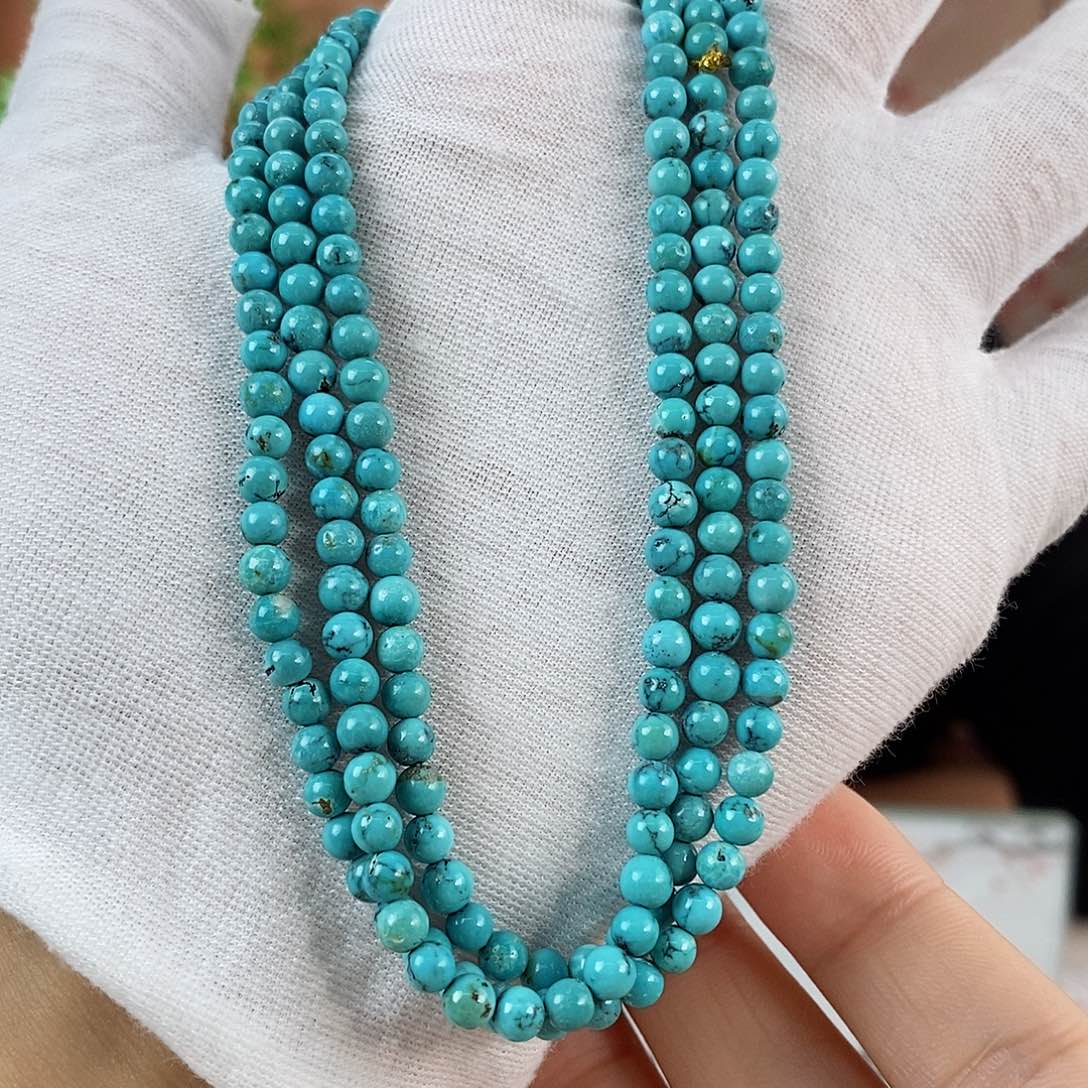 绿松石珠宝奇石未镶嵌月***y