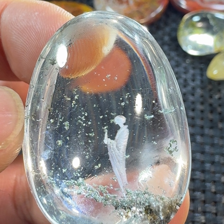 水晶吊坠(不含链)未镶嵌福*阁