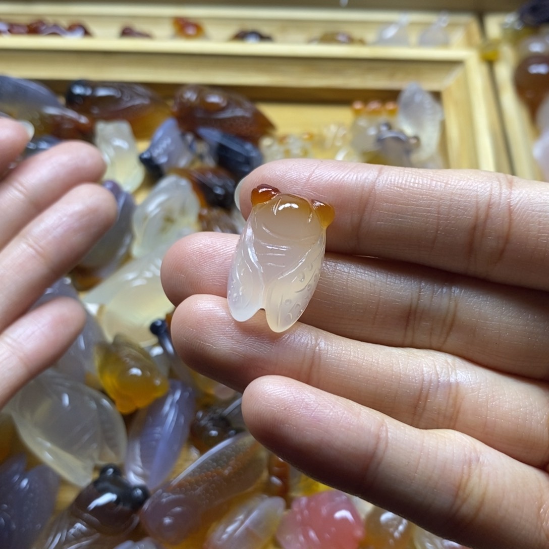 玛瑙/玉髓颈饰未镶嵌橪**