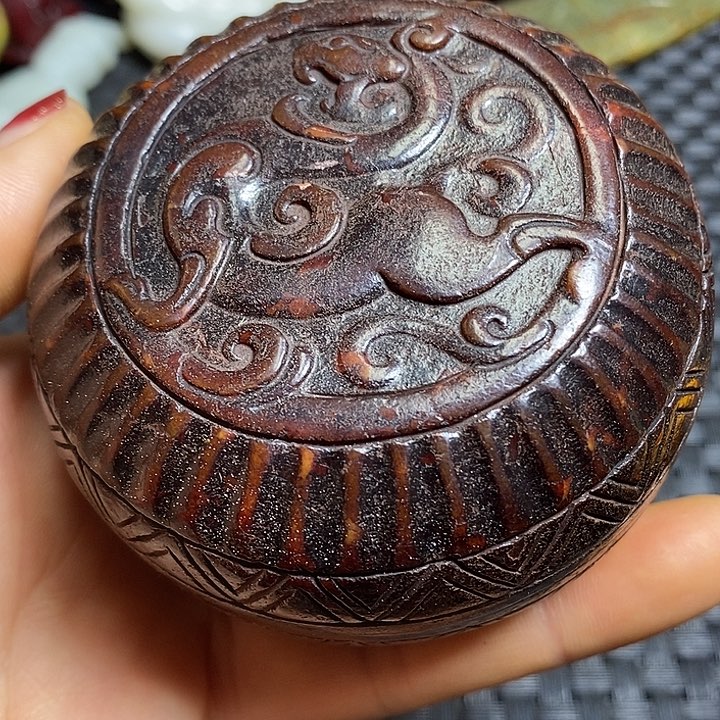 紫金钵盂菩提吊坠