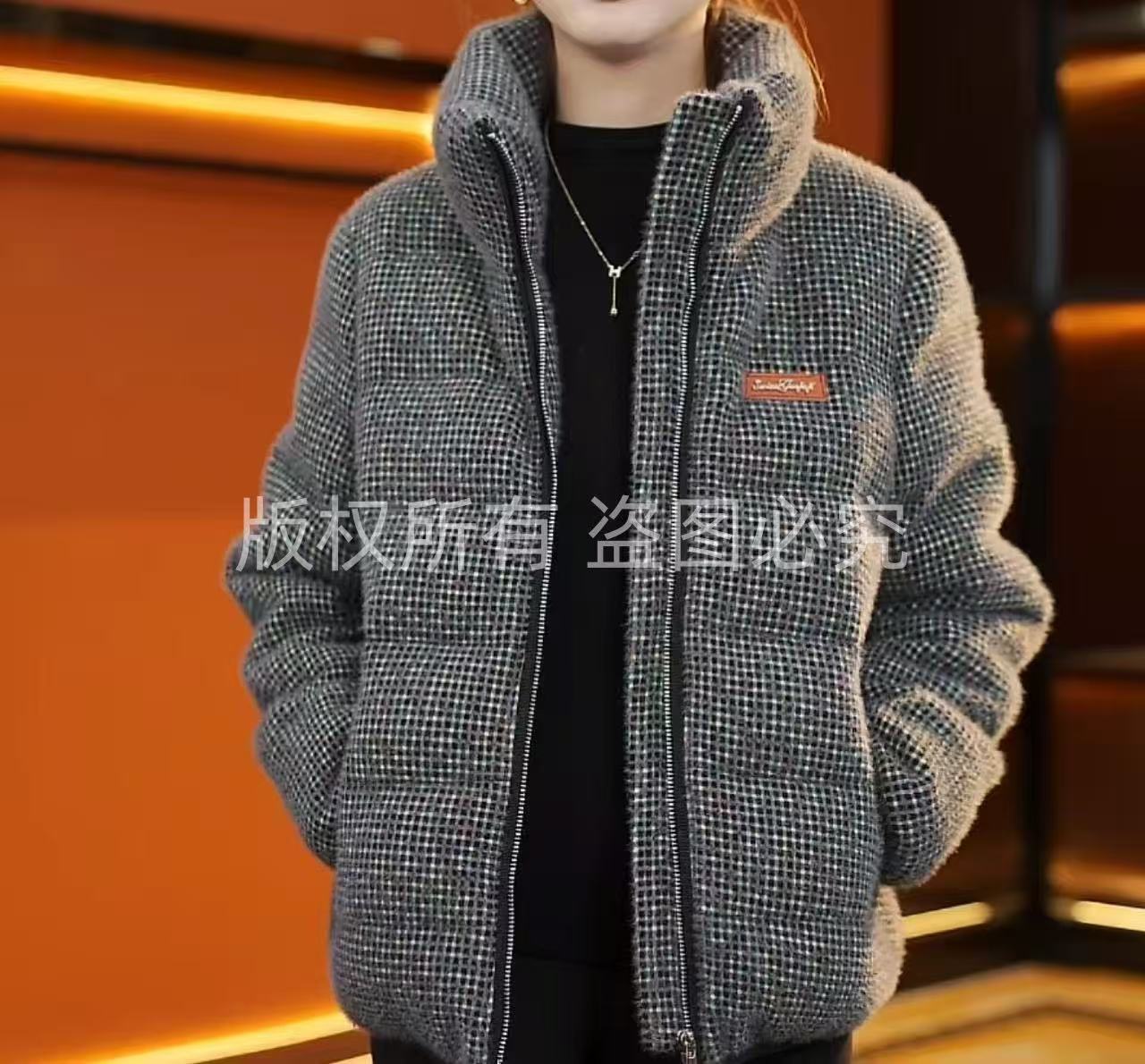 杭州原版正品2025年冬季 高级灰羽绒服女