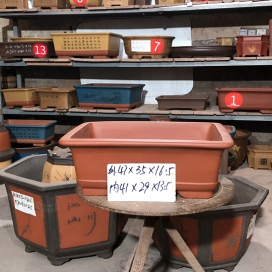 紫砂紫砂花盆包邮