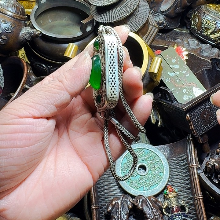 铜器摆件收收藏藏