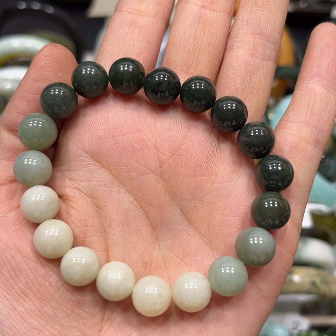 和田玉手链未镶嵌