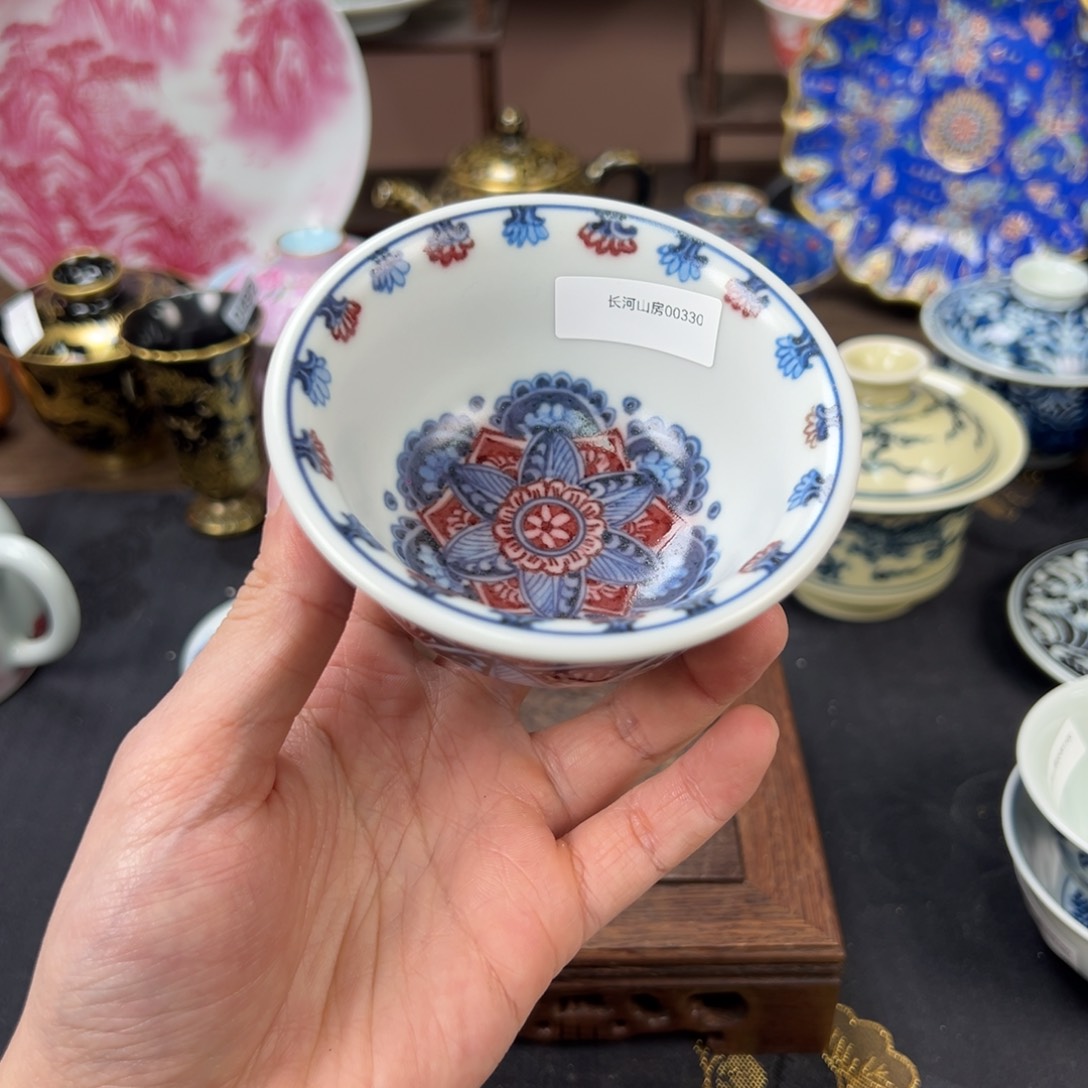 瓷片三*哥景德镇手工手绘陶瓷